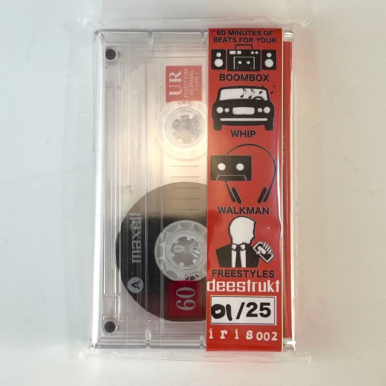 IRIS002 Deestrukt - Uncut Gems Vol. 1 cassette