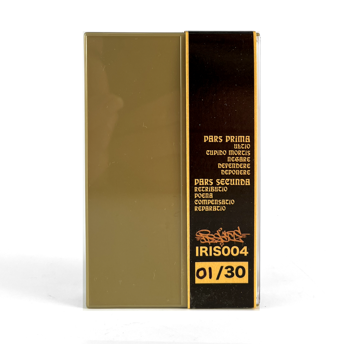 IRIS004 - Deestrukt "Death Wish" Presoh "Cupido Mortis" Edition Cassette Tape