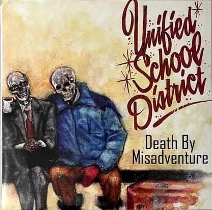 Unified School District Death By Misadventure EP 7" Vinyl Record