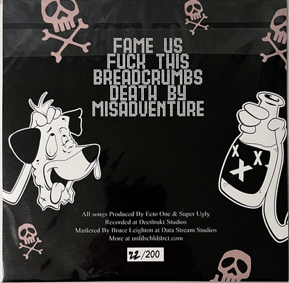 Unified School District Death By Misadventure EP 7" Vinyl Record