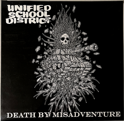 Unified School District Death By Misadventure EP 7" Vinyl Record